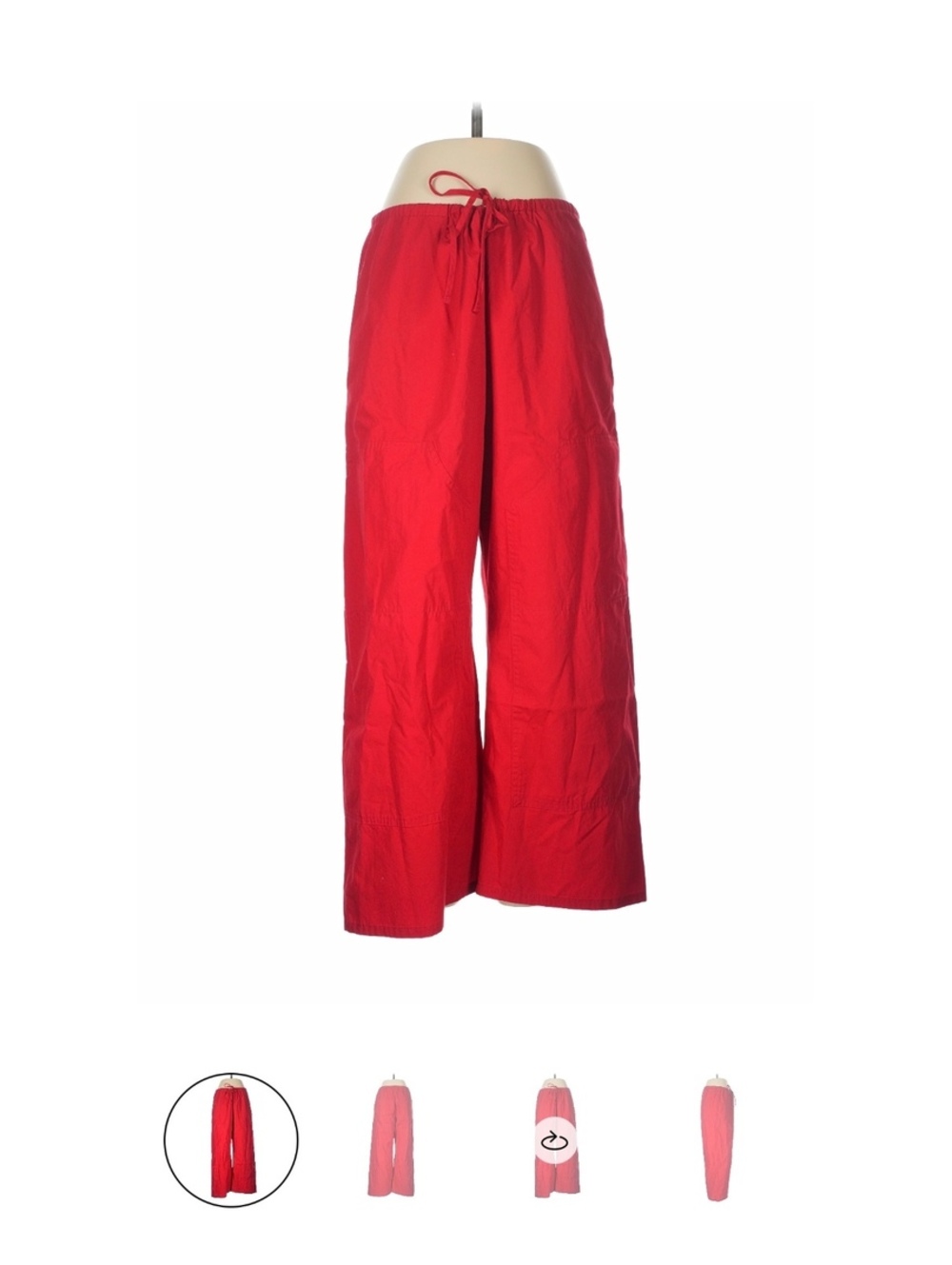 J.crew Luna pant red medium petite cotton